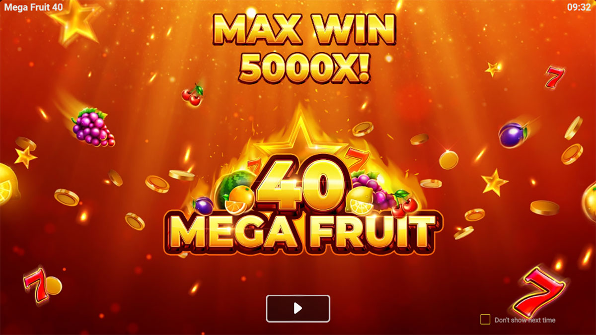 Mega Fruit 40 Mega Fruit 40